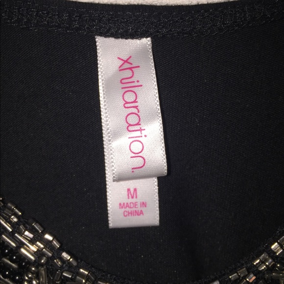 Black Form Fitting Xhilaration Dress - Picture 4 of 6